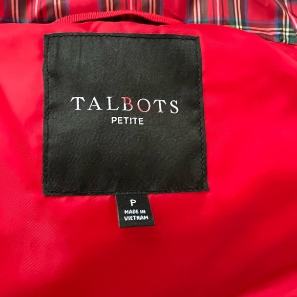 Talbots Down-Fill Puffer Vest – Cheerful Plaid – Petite Small
Cozy Lightweight - Picture 3 of 12